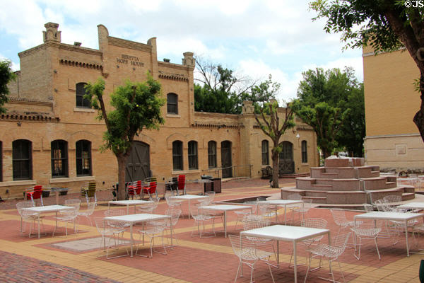 Courtyard at San Antonio Museum of Art. San Antonio, TX.