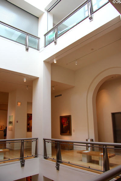 Atrium at San Antonio Museum of Art. San Antonio, TX.