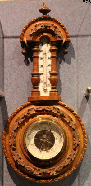 Callsen barometer by R. Petitpierre of Wiesbaden at Institute of Texan Cultures. San Antonio, TX.