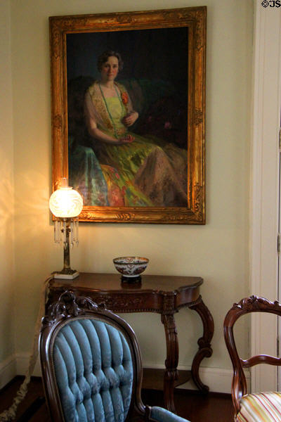 Family portrait in parlor at Guenther House Museum. San Antonio, TX.