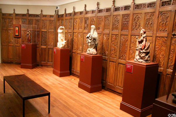 Gallery of Medieval art at McNay Art Museum. San Antonio, TX.