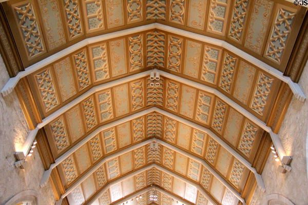 Ceiling of San Fernando Cathedral. San Antonio, TX.