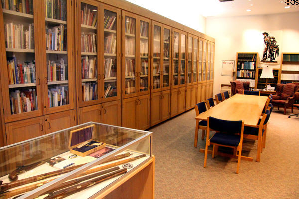Library at Museum of Western Art. Kerrville, TX.