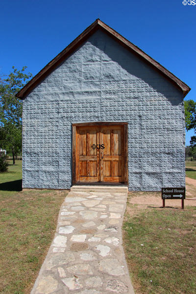 Junction School where as President LBJ signed Elementary & Secondary Education Act (April 11, 1965) at Lyndon B. Johnson NHP, now part of LBJ Ranch. Stonewall, TX.