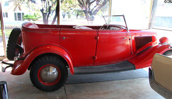 Ford Phaeton (1934) used by LBJ for hunting at Lyndon B. Johnson NHP. Stonewall, TX.