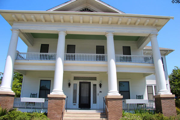 Front of Chambers House Museum (1906) (2240 Calder Ave.). Beaumont, TX.