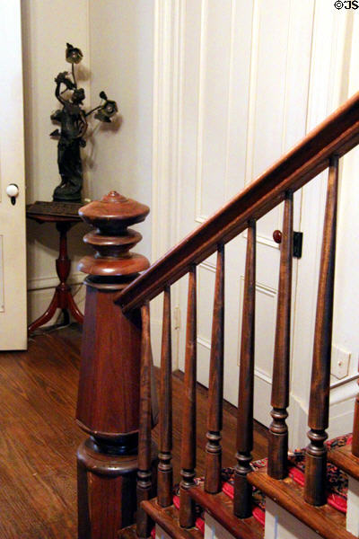 Staircase at McCulloch House. Waco, TX.
