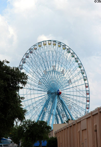 Texas Star (1985) largest Ferris wheel in North America at Fair Park. Dallas, TX.
