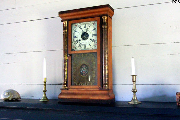 Mantel clock at John Jay French Museum. Beaumont, TX.