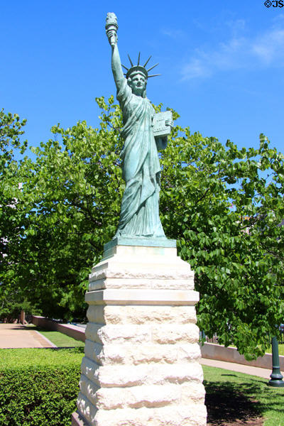 Statue Of Liberty replica (1951) at Texas State Capitol. Austin, TX.
