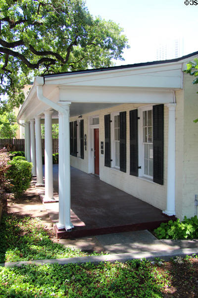 James T. Brown house (c1858) (Guadalupe at 7th St.). Austin, TX. Style: Vernacular.