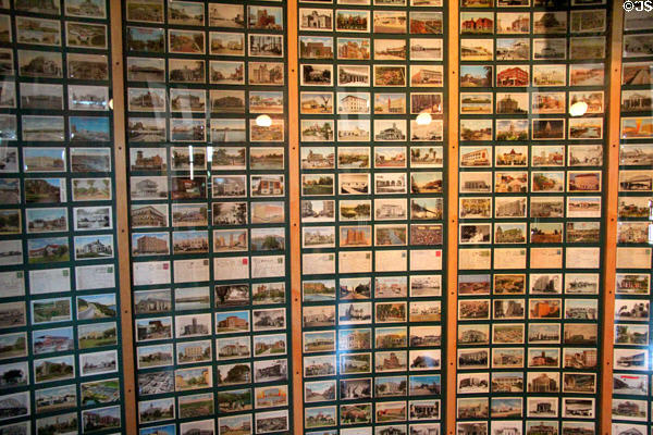 Collection of Texas postcards at Bullock Texas State History Museum. Austin, TX.