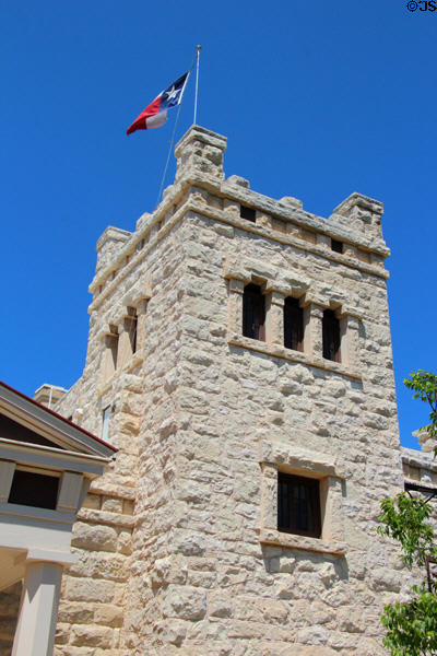 Tower (1902) built by Texas' first sculptor Elisabet Ney at Ney Museum. Austin, TX.