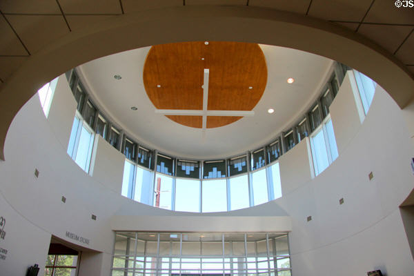 Atrium at George Washington Carver Museum. Austin, TX.