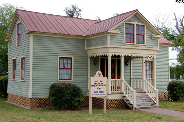 Gant House (1890) (936 Bowie St.). Columbus, TX.