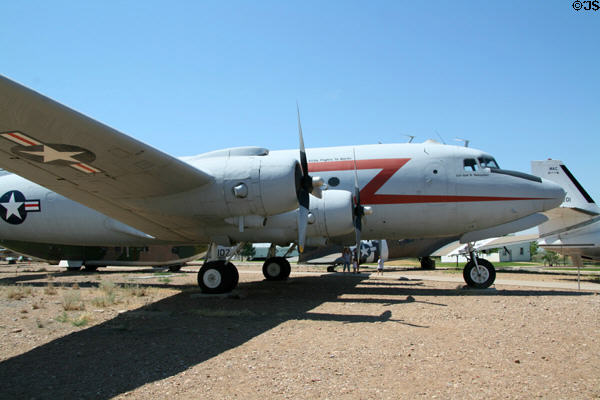 Douglas C-54G-1-DO Skymaster (1945) which flew in Berlin Airlift at Hill Aerospace Museum. UT.