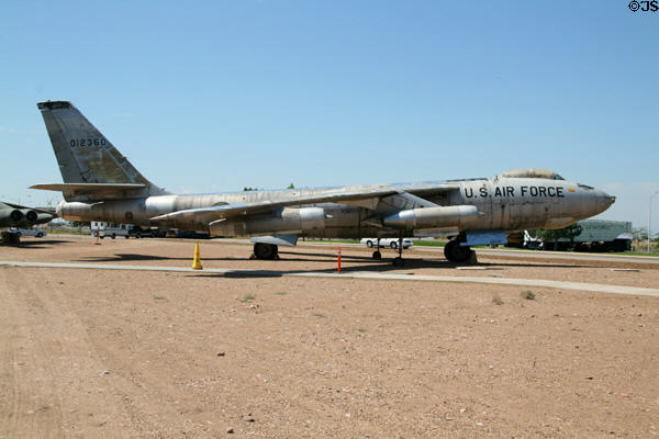 Boeing WB-47E-55-BW Stratojet (1953) at Hill Aerospace Museum. UT.