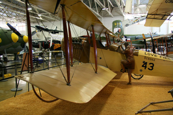 Curtiss JN-4D Jenny (1918) at Hill Aerospace Museum. UT.