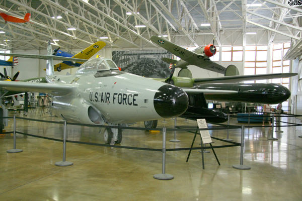 Northrop F-89H-5-NO Scorpion (1956) at Hill Aerospace Museum. UT.