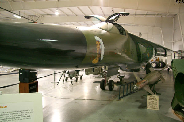 General Dynamics F-111E Aardvark (1969) at Hill Aerospace Museum. UT.
