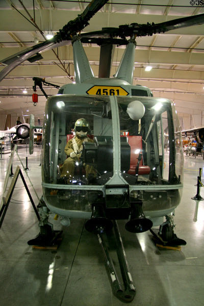 Kaman HH-43B Huskie helicopter (1963) at Hill Aerospace Museum. UT.