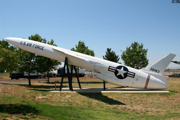 Northrop XSM-62A Snark Missile (1952) at Hill Aerospace Museum. UT.