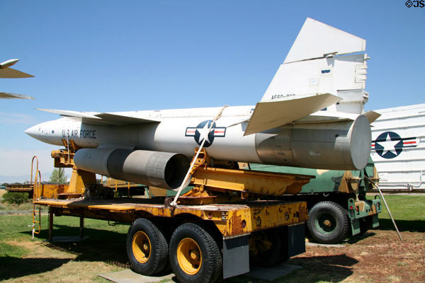 Boeing/MARC CIM-10B BOMARC B Surface-to-Air Missile (1958) at Hill Aerospace Museum. UT.