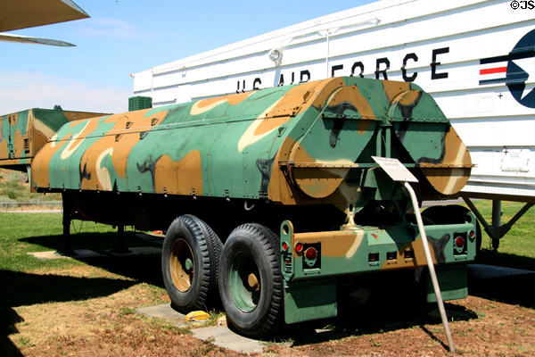 GLCM Missile transporter launcher truck at Hill Aerospace Museum. UT.