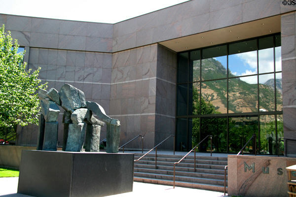 Museum of Art (1993) at Brigham Young University. Provo, UT. Architect: James Langenheim.