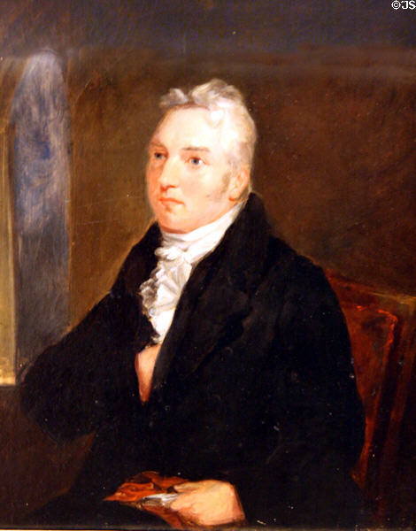 Portrait of Samuel Taylor Coleridge (c1814) by Washington Allston at BYU Museum of Art. Provo, UT.