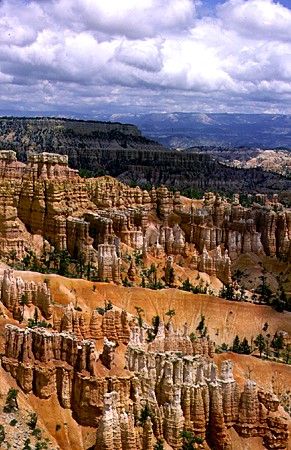 Ranges of formations at Bryce Canyon National Park. UT.