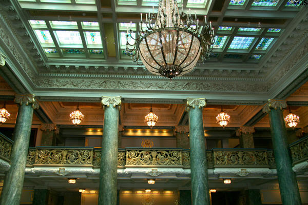 Lobby of Joseph Smith Memorial Building. Salt Lake City, UT.