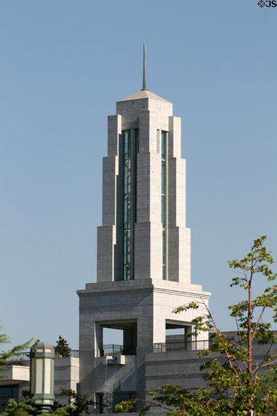 Tower of LDS Conference Center. Salt Lake City, UT.