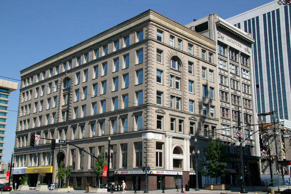 McCornick Block & McIntyre Building on S. Main Street. Salt Lake City, UT.