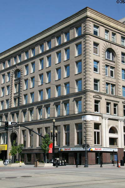McCornick Block (1891-3) (7 floors) (74 S. Main St.). Salt Lake City, UT. Architect: Mendelsson & Fisher.