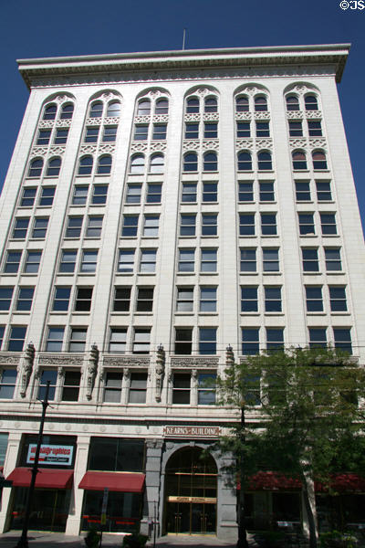 Kearns Building (1911) (10 floors) (136 S. Main St.). Salt Lake City, UT. Style: Sullivanesque. Architect: Parkinson & Bergstrom. On National Register.