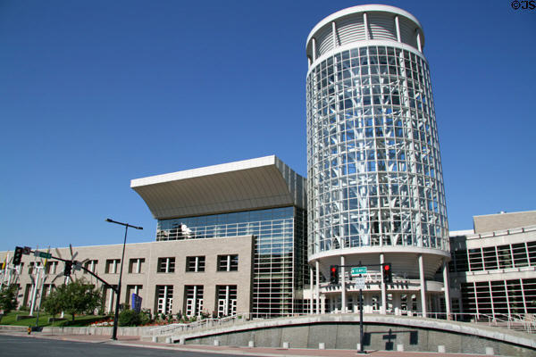 Salt Palace Convention Center (1997) (100 S. West Temple). Salt Lake City, UT. Architect: Thompson, Ventulett, Stainback & Assoc..
