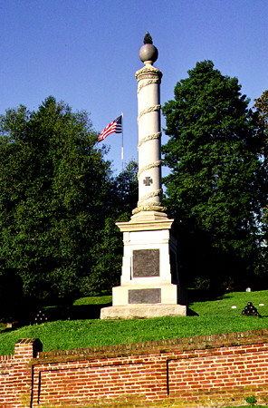 Fredericksburg Civil War battlefield & National Cemetery. Fredericksburg, VA.
