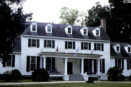 Sherwood Forest Plantation (1660-1845) home of President John Tyler. VA.