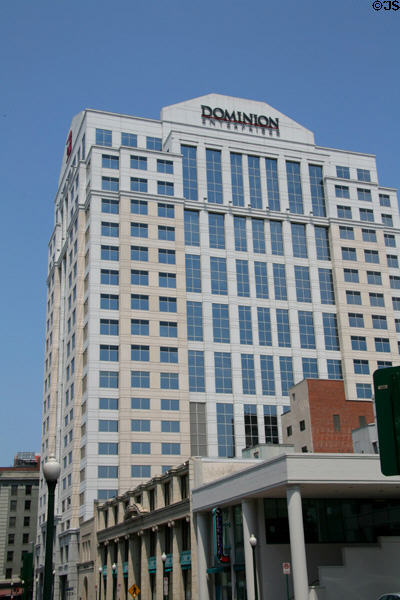 Dominion Enterprises Building (2007) (20 floors) (150 Granby St.). Norfolk, VA. Architect: CMSS Architects, PC.