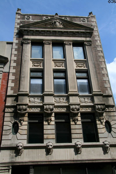 Victorian Building facade at 114 Granby St. Norfolk, VA.