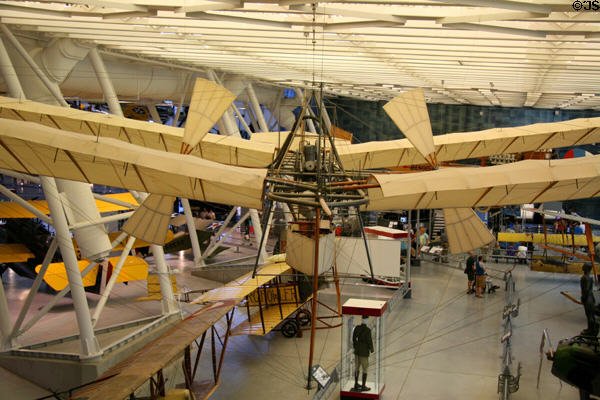 Langley Aerodrome A (1903) at National Air & Space Museum. Chantilly, VA.