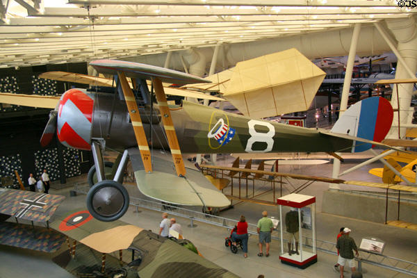 Nieuport 28C.1 (1918) at National Air & Space Museum. Chantilly, VA.