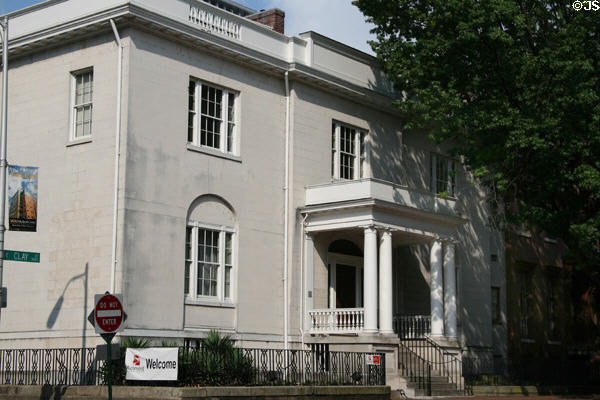 White House of the Confederacy where Abraham Lincoln visited after the fall of Richmond in April, 1865. Richmond, VA.