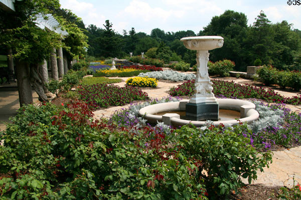 Maymont's formal gardens. Richmond, VA.