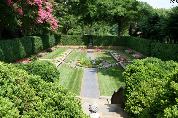 Gardens of Agecroft Hall. Richmond, VA.