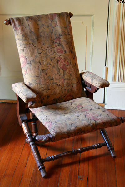 Chair at Centre Hill. Petersburg, VA.