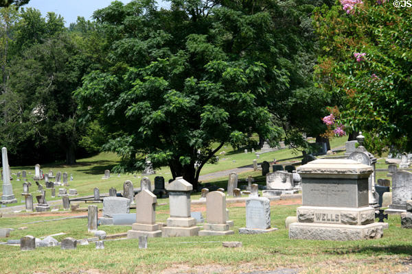 Tombs near Blandford Church. Petersburg, VA.