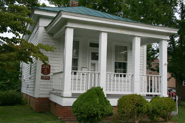 Dr. Peter Eppes house (1859) at City Point Square. Hopewell, VA.