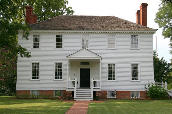 Weston Plantation House (early 1800s) (21st Ave. at Weston Lane). Hopewell, VA.